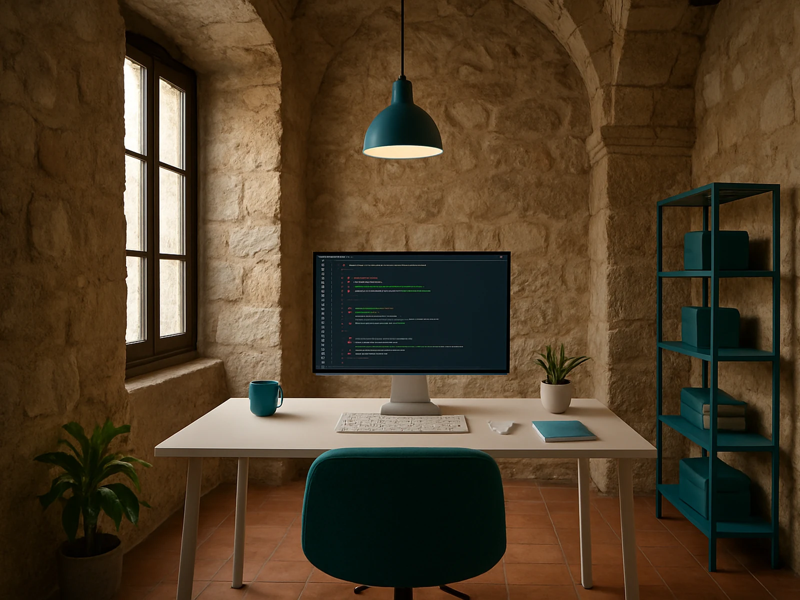 Web design workspace